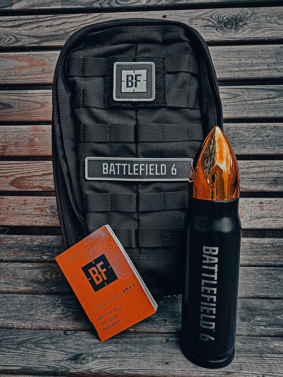 Arekkz's tweet image. Still craving some Battlefield 6 matches, but the beta is over 😭

Had an awesome package arrive today, massive thanks to @Battlefield &amp;amp; this GIANT bullet/shell thermos is wild looool

#AD | gifted