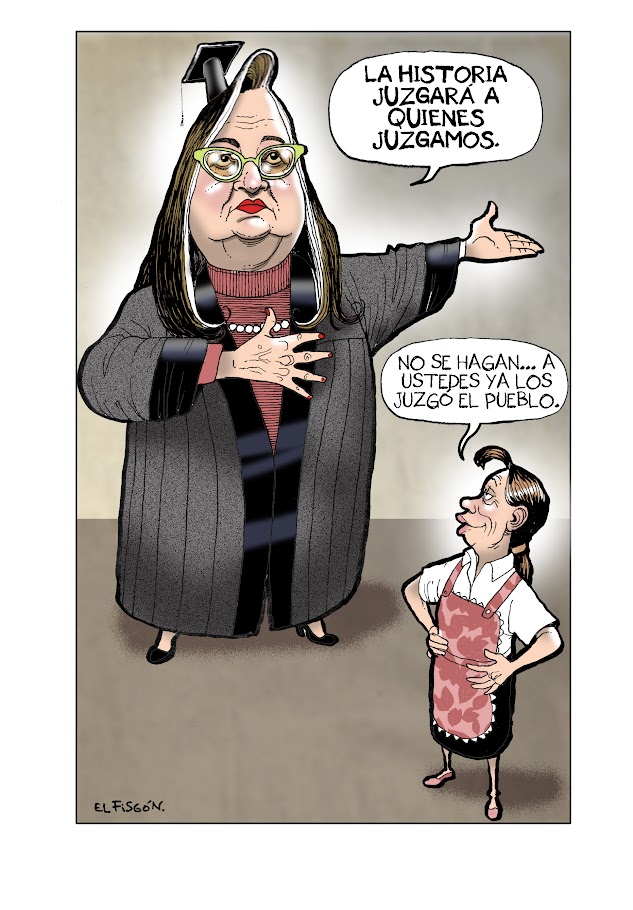 La Jornada Impresa (@lajornada) on Twitter photo ✏️ #MonerosLaJornada El juez máximo, cartón de <a href="/fisgonmonero/">Rafael Barajas</a>
jornada.com.mx/2025/08/22/car… ✏️ #MonerosLaJornada El juez máximo, cartón de <a href="/fisgonmonero/">Rafael Barajas</a>
jornada.com.mx/2025/08/22/car…