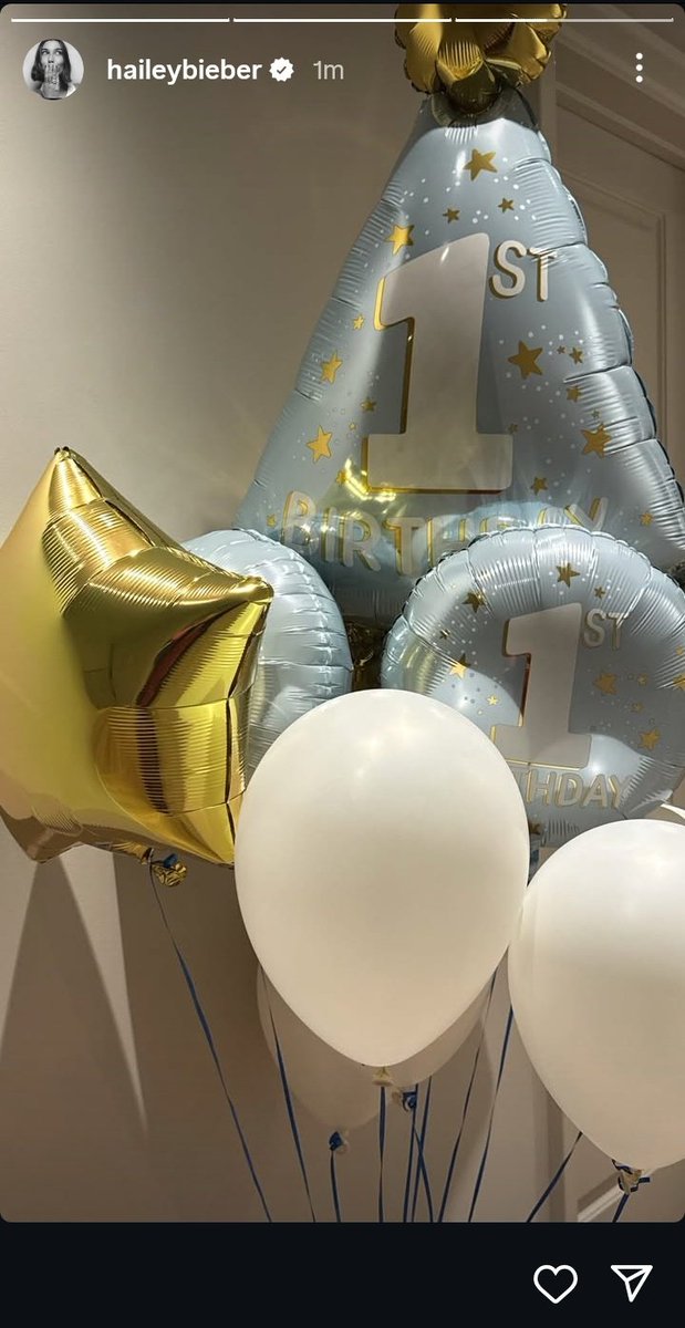 HaileyBieberCR's tweet photo. Hailey Bieber (haileybieber) via Instagram Story 🥰
(August 22nd, 2025)
#Happy1stBirthdayJackBlues
#HAPPY1STBDAYJBB https://t.co/yM0NYVo0ZB