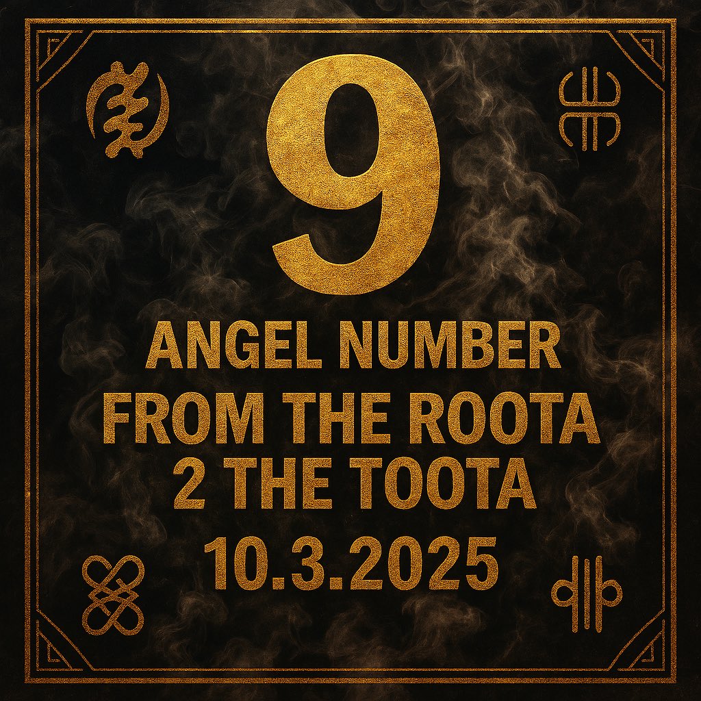 kaveliwhite23's tweet photo. Angel Number 9 represents completion, legacy, and divine alignment.
On 10.3.2025, From the Roota 2 Da Toota drops.
35 tracks. No skips. All soul.
This ain’t just an album—it’s a ceremony.
#KLDPW #AngelNumber9 #FromTheRoota2DaToota #STLMusic #LegacyBuilt https://t.co/pKCxTkxJ0j