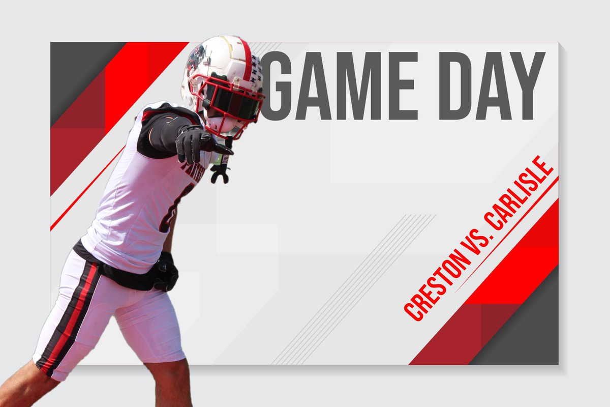 📣 FOOTBALL IS BACK! 🏈

Tonight our Panthers take on Carlisle in a home scrimmage!

📍 Creston High School
🕔 Frosh Scrimmage: 5:00 PM
🕖 Varsity Scrimmage: 7:00 PM
💻 None
📻 None
🎟️ FREE

Bring your energy, pack the stands, and get ready for  Panther Football!