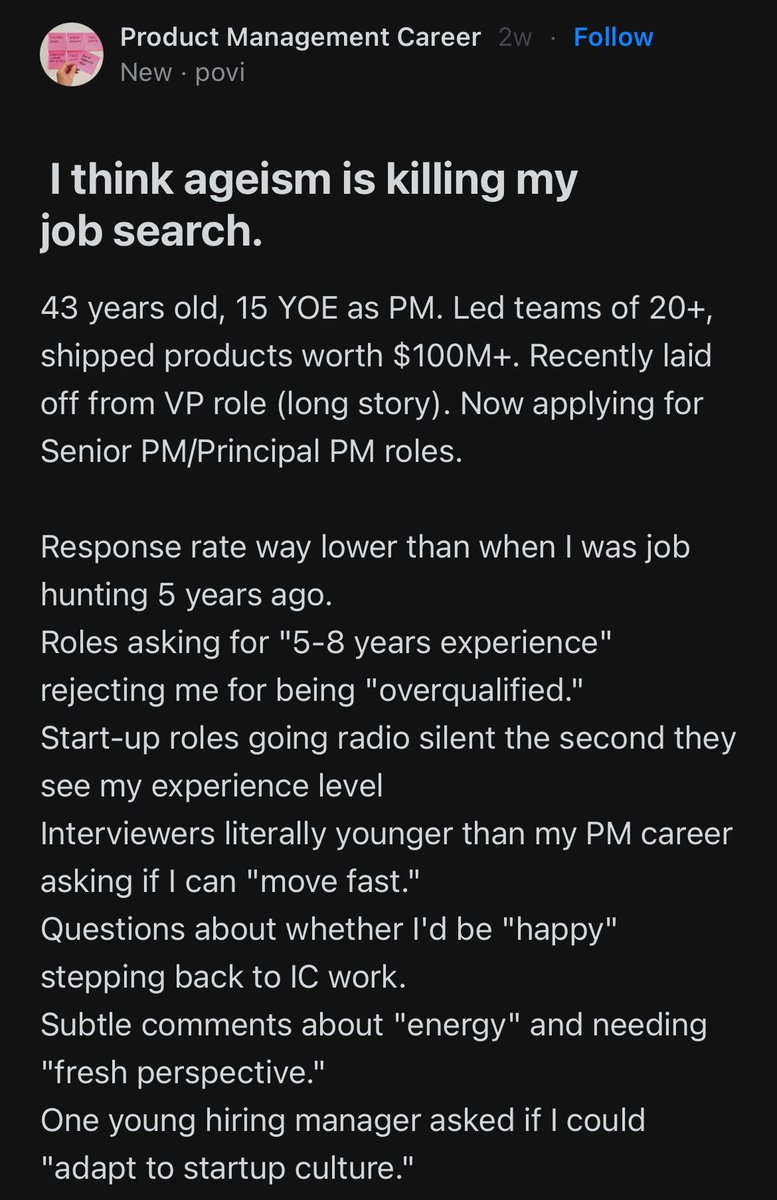 being 40 in tech is like being 60 in every other field