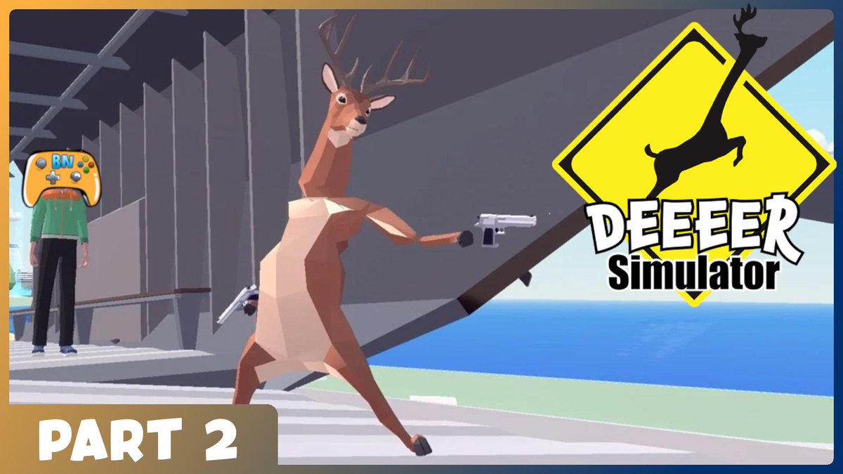 BickeringNerds's tweet photo. The Bickering Nerds continue playing DEEEER Simulator. Will they come closer to finding out what its like to be a deer? You'll have the check out the full video right now on YouTube in order to find out!

Link in the replies.

#deeeersimulator #deersimulator #indiegame #letsplay https://t.co/pS6Hu09ybp