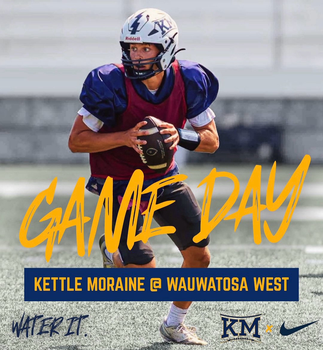 Week 1️⃣ 

Kettle Moraine @ Wauwatosa West 7pm

Theme - Jersey
