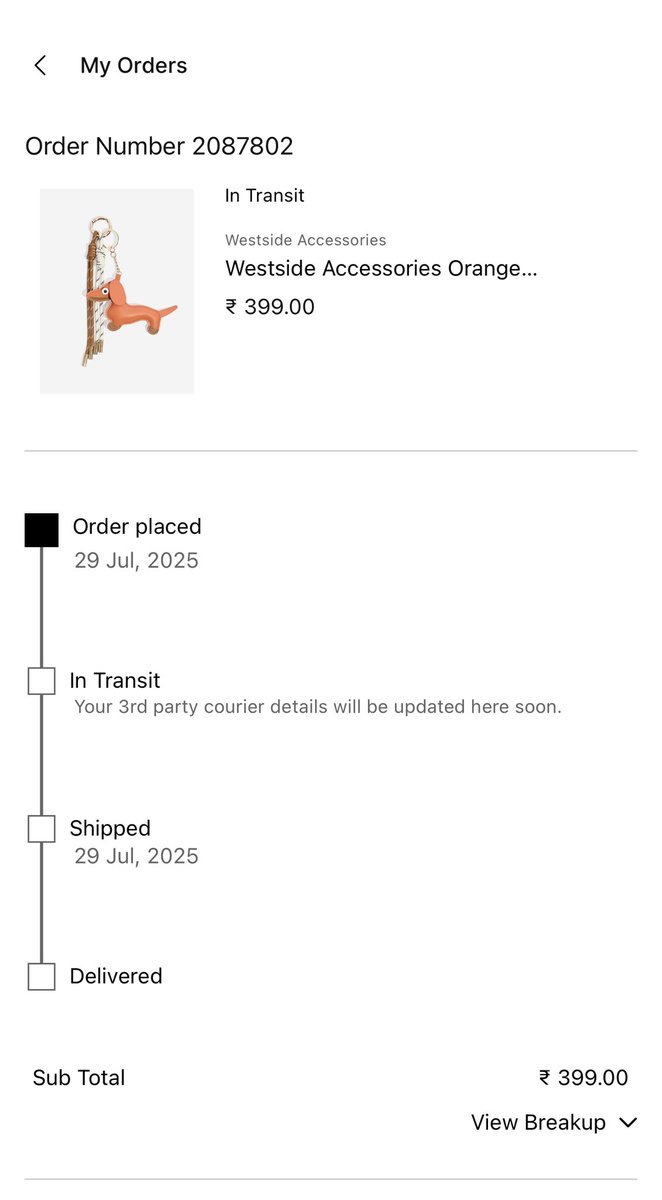 kotharisgalaxy's tweet photo. @WestsideStores I have complained multiple times regarding my prepaid order ( order no 2087802) not being dispatched from past 23 days. I need a refund please help me! Attaching details of my order https://t.co/H3YrtbdvGN