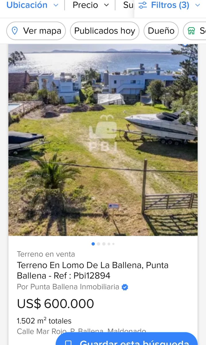 Luis regaló 75 mil metros cuadrados (7 y 1/2 hectáreas)
En Punta Ballena 
Se lo vendió a un amigote multimionario brasileño por 120 mil dólares ‼️
Y te hablan de apoyo al productor lechero y María Dolores, lpmqlp ‼️