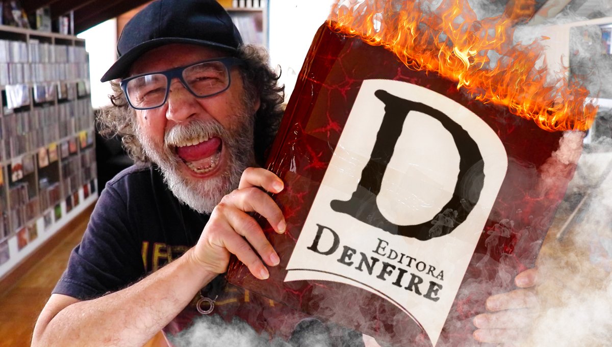 metalopenmind's tweet image. Abrindo um pacotão ardente de leitura e música da Editora Denfire #rush #nazareth #denfire #unboxing