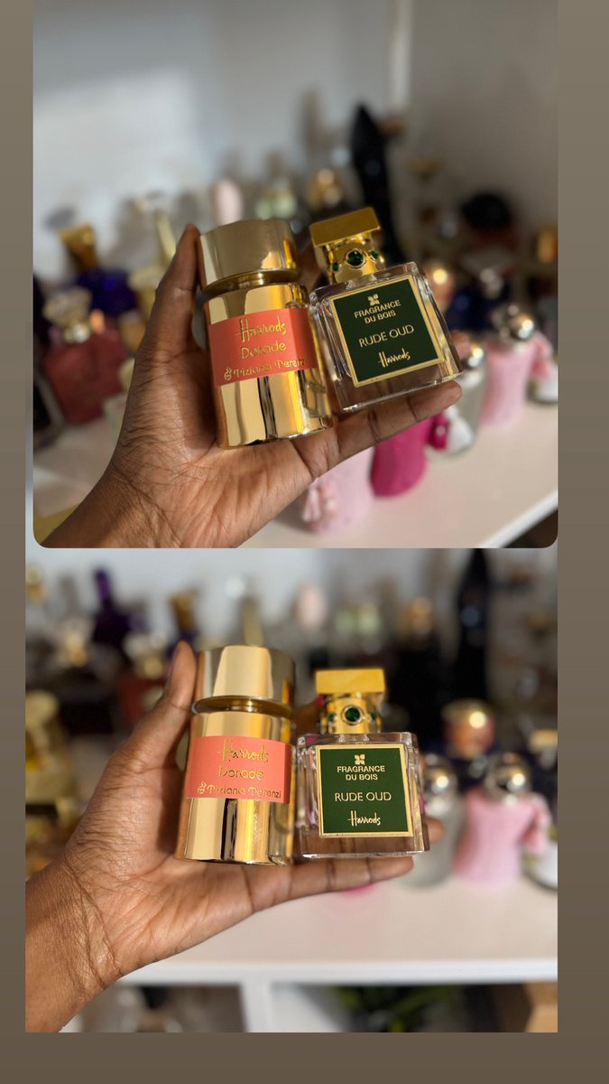 I’ll be sharing daily layering combos from the Harrods Fragrance Calendar nobody asked me for 🤭

Day 1: Dorade + Rude Oud (Base)

This gives you a spiced amber richness layered with smoky oud. You get an Intense and Sultry effect. Perfect for evenings! Wearing this tonight!