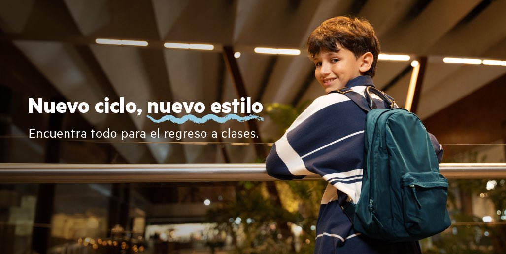 Lo mejor del regreso a clases: el shopping en #Andamar.

Encuentra todo lo que necesitas en tu lugar favorito con vista al mar.