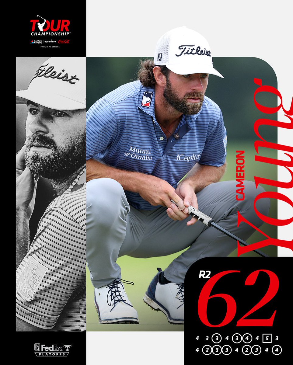 Incredible round for Cameron Young! 🙌