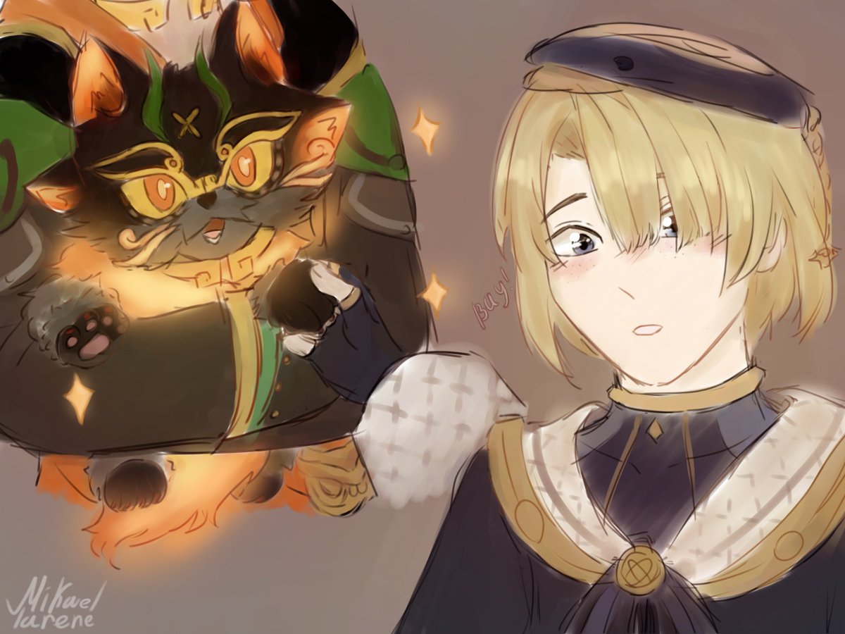 Арт к прекрасному фанфику "От Фонтейна до Ли Юэ одна пустыня"
#gaminet #LionFish #freming #gaming #freminet