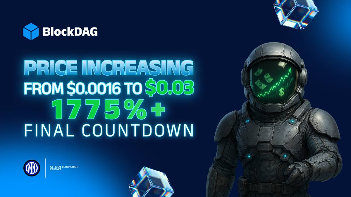 🚨BDAG PRICE EXPLOSION: $0.03 NEXT 🚨 🔥 From $0.0016 → $0.03 = 1775%  SURGE! 🔥 The Final Countdown has BEGUN, and BlockDAG is rewriting the  crypto playbook. ⚡ Beat Vesting = Closing