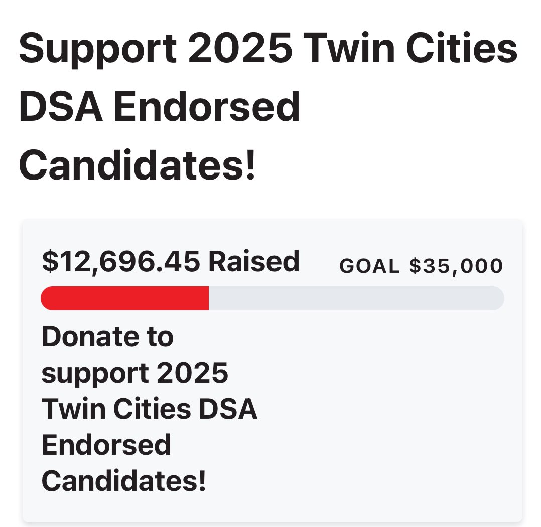 Twin Cities DSA 🌹 tweet media