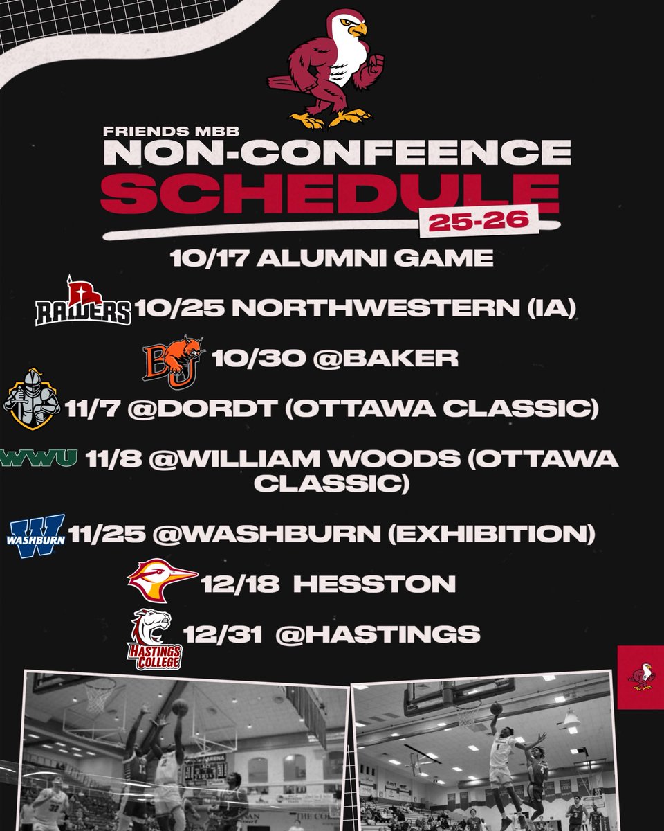 Non-Conference slate is official 🔒
#TalonsUp