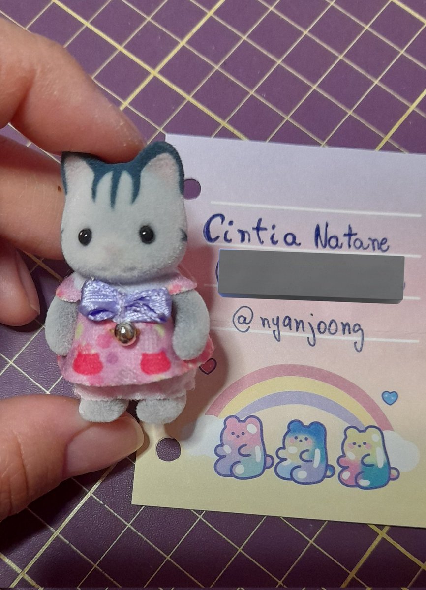 natane🪶📷• ~ (@nyanjoong) on Twitter photo ✨ VENDO✨
• Gata listrada kitten cuties: 80
• ou troco pelo gato creme do mesmo ou outro set
• aceito negociação
• sem avarias, fica em expositor fechado
Valor + mini envios pelo super frete
Feedbacks no fixado
#SylvanianFamilies #wts
<a href="/sylvfanuncios/">Portal Sylvanian Families</a> pode dar RT? 🥲 ✨ VENDO✨
• Gata listrada kitten cuties: 80
• ou troco pelo gato creme do mesmo ou outro set
• aceito negociação
• sem avarias, fica em expositor fechado
Valor + mini envios pelo super frete
Feedbacks no fixado
#SylvanianFamilies #wts
<a href="/sylvfanuncios/">Portal Sylvanian Families</a> pode dar RT? 🥲