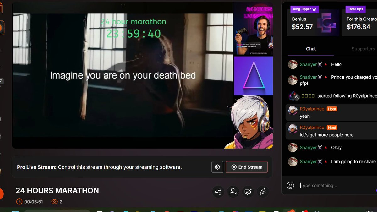 Live now
arena.social/R0yalprince1/s…