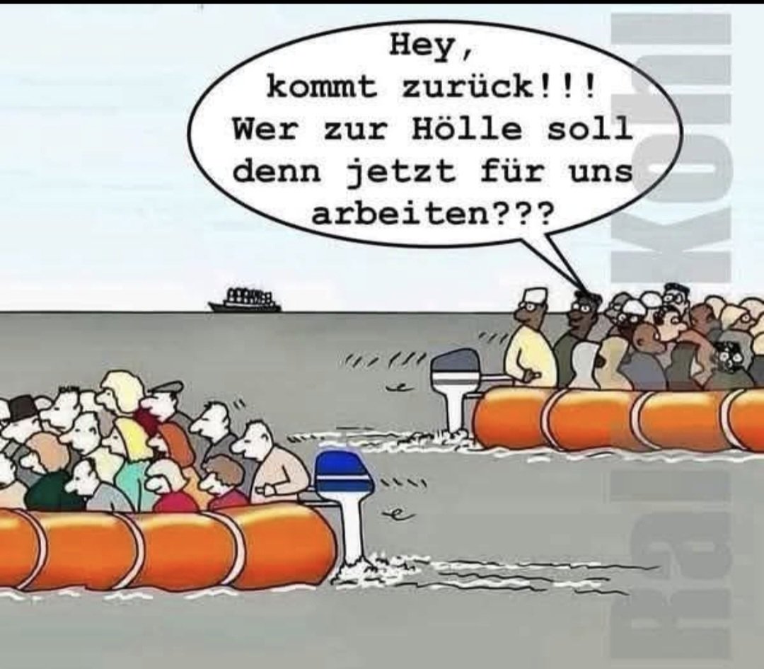 Suse_Schi's tweet photo. @Beatrix_vStorch Deutsche sollen mehr und länger arbeiten.  
Deutsche sollen bis  70 arbeiten und jetzt das Pflichtjahr für deutsche Rentner. Das 👇 finde ich so passend https://t.co/mezTsJOY2a