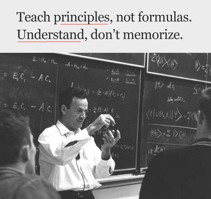 "Study hard what interests you the most in the most undisciplined, irreverent and original manner possible."

- Richard Feynman