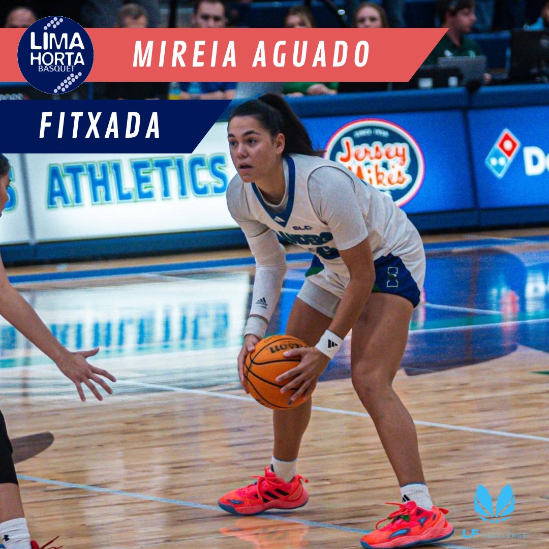 Mireia Aguado, sisè fitxatge del Lima-Horta Barcelona!

✍️ L’exterior barcelonina tanca una brillant etapa als Estats Units i debutarà a LF Challenge defensant la samarreta salmó.

💪🏻 Benvinguda a la família salmó, Mireia!