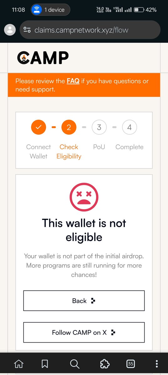 GuruWeb3X's tweet photo. I have very hard work to this project and I have completed task but not eligible my all hardwork are loss my time my time π‘π‘π‘π‘
Very worst project
@Camp_FND @campnetworkxyz
Community is the power you not reward community your project soon destroy #fraudproject #scam2025 https://t.co/MAS9ZFoLY7