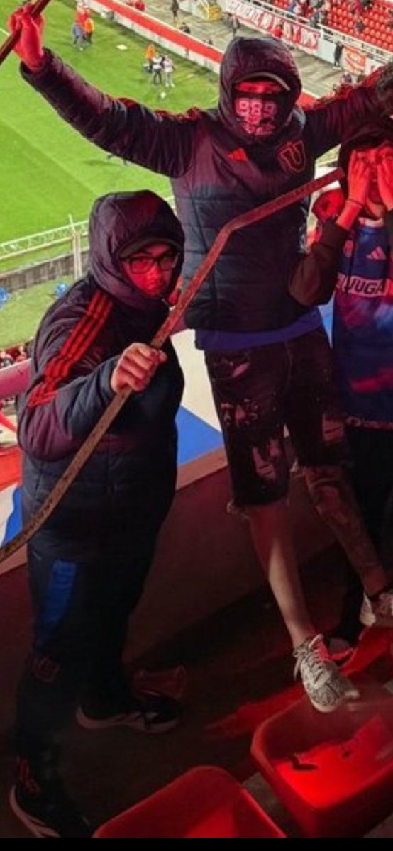 Solo a ver un partido de futbol. Se notaba