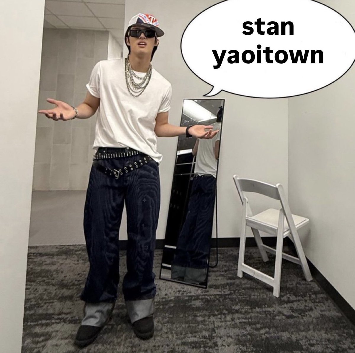 yaoitownarchive's tweet photo. [🐱] 250822 [YAOITOWN CHAT]
[#MAY ]

🐱: townies!!
🐱: listen to mingi!! https://t.co/uZIgg4uVk0
