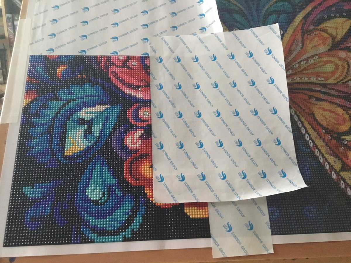 Wow was für schöne Farben 🤩🥰 Dachte nicht das er so gut wird 💕🥰 #diamondpainting #art