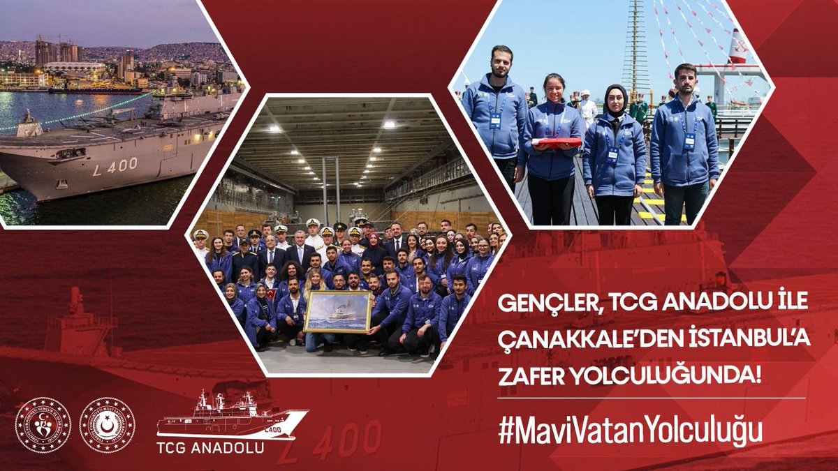 ✅ “#MaviVatanYolculuğu, denizlerdeki bağımsızlığımızın ve geleceğimizin adı.”

✅ “Denizlere hâkim olan, yarına yön verir. 🌊