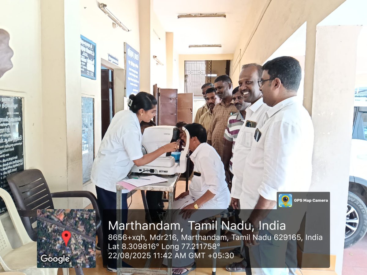 நகர்மன்ற தலைவர் அவர்களின் தலைமையில், நகராட்சி ஆணையாளர் அவர்களின் ஆணை படி, சுகாதார ஆய்வாளர் வழிகாட்டுதலின்படி,இன்று அகர்வால் கண் மருத்துவமனையும் குழித்துறை நகராட்சியும்  இணைந்து நகராட்சி  பணியாளர்களுக்கு இலவச கண் மருத்துவ முகாம் நடத்தப்பட்டது.
#SwachhSurvekshan2024
@sbmrdmanellai