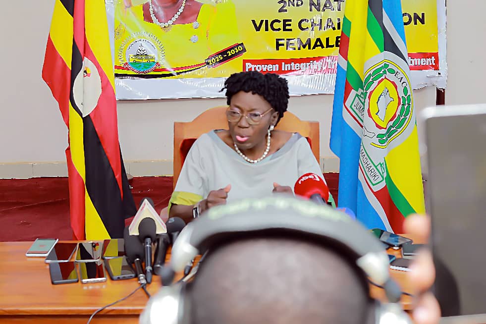 This morning  I addressed the Press to rebut the lie that had been circulated yesterday about my Candidature for the Position of 2nd National Vice Chairperson of Nrm,