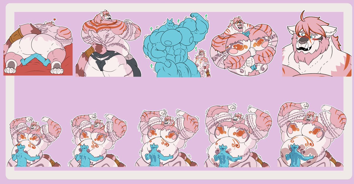 Stickers commission for <a href="/PolarbearXactly/">Xactly</a>