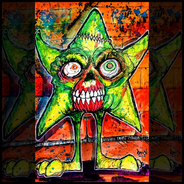 Creepy Companions | Horde Of The Undead (@creepcompanions) on Twitter photo The #CreepyCompanions had their own mascot for <a href="/StargazeZone/">Stargaze ✨🔭</a>.....until the auction winner burned it and sent it back to hell! 😱
Who remembers @artistbyron's "Creepy Star"⁉️⭐
Maybe forgotten but forever engrained on the blockchain‼️
#HordeOfTheUndead #ZombieArt The #CreepyCompanions had their own mascot for <a href="/StargazeZone/">Stargaze ✨🔭</a>.....until the auction winner burned it and sent it back to hell! 😱
Who remembers @artistbyron's "Creepy Star"⁉️⭐
Maybe forgotten but forever engrained on the blockchain‼️
#HordeOfTheUndead #ZombieArt