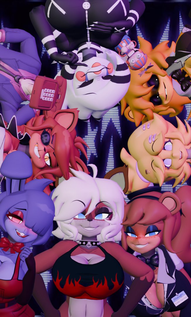 fun little render of  the old girls and phone guy from fap nights 
all models are <a href="/CryptiaCurves/">🔞Cryptia🔞</a> 
except the phone who is <a href="/FatalFire7/">Fatal Fire Studios🔞</a> model 
#Fazclaire