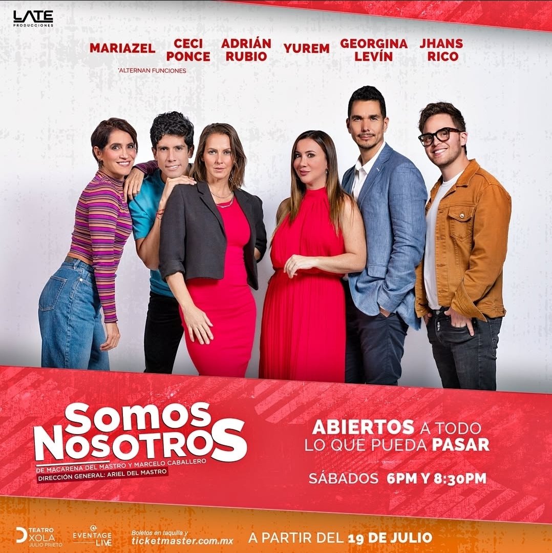 Tenemos pases dobles para que asistan MAÑANA a "Somos Nosotros" 8:30PM En el Teatro Xola 🎭

Únicamente:

🌟Nombre completo
🌟Like y RT
🌟 Captura de Pantalla de que comentaste el sig. Vídeo 👇🏾

instagram.com/reel/DNo2wYdx3…

Ganadores al azar contactados vía DM 🎭🎁🎉