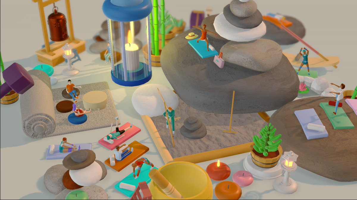 Namaste 🪷🧘‍♂️ૐ

#TinyLands2 #cozygames #インディーゲーム