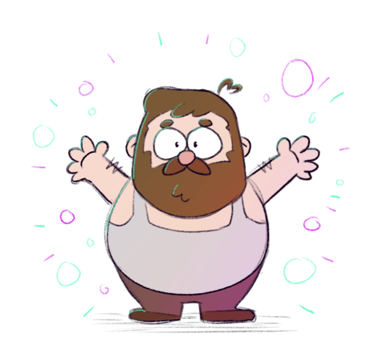 It's <a href="/SrBowz/">Sr.Bowz</a> 's birthday today, give throw cakes at him (with care)
Also go check his art, he draws super good.