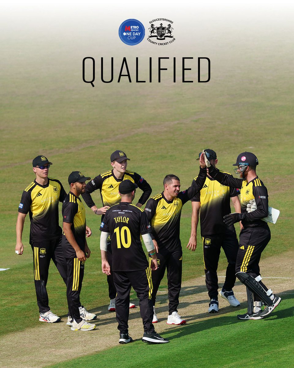 Through to the knockouts ✅

Today’s win confirms our place in the top three of Group A.

Attention turns to Essex on Sunday…

#BecomeGlorious