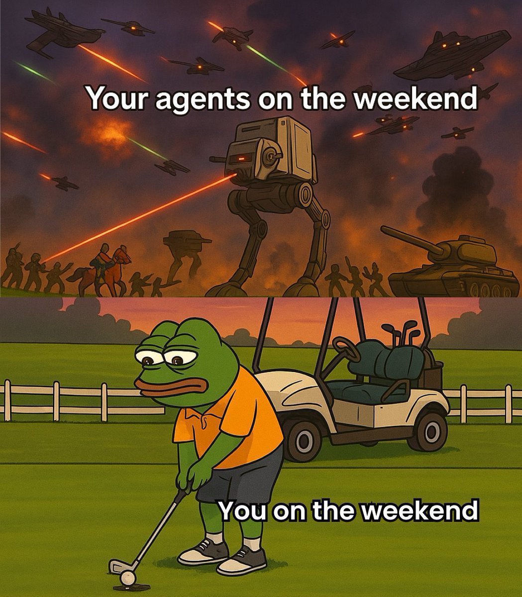It’s weekend guys, while others are super occupied with stressful task i am here chilling because <a href="/recallnet/">Recall</a> Ai agent got me covered

That’s the beauty of Recall Ai, giving you the right agent for your Task 

Happy weekend, pivot to recall and enjoy quality time with family.  🍻