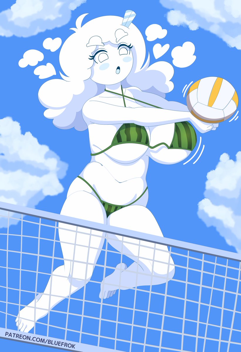 Cloudy Volleyball ⛅️