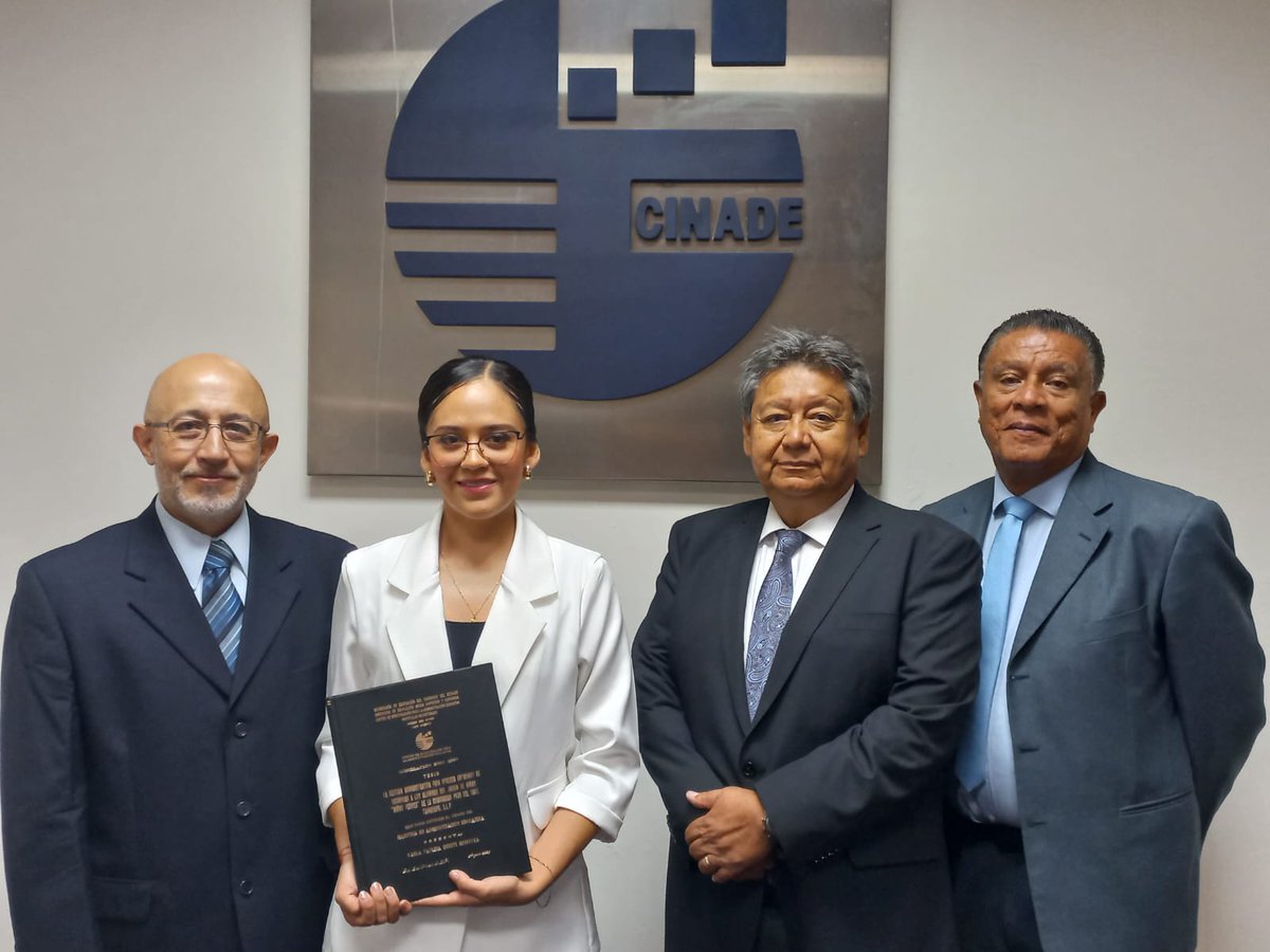 CinadeOficial's tweet photo. ¡FELICIDADES! KARLA PAULINA URESTI MONTOYA POR LA OBTENCIÓN DEL GRADO DE MAESTRÍA EN ADMINISTRACIÓN EDUCATIVA.
#CINADE 23 AÑOS FORMADO LÍDERES.
#Secc26 https://t.co/FzzRoJH4kE