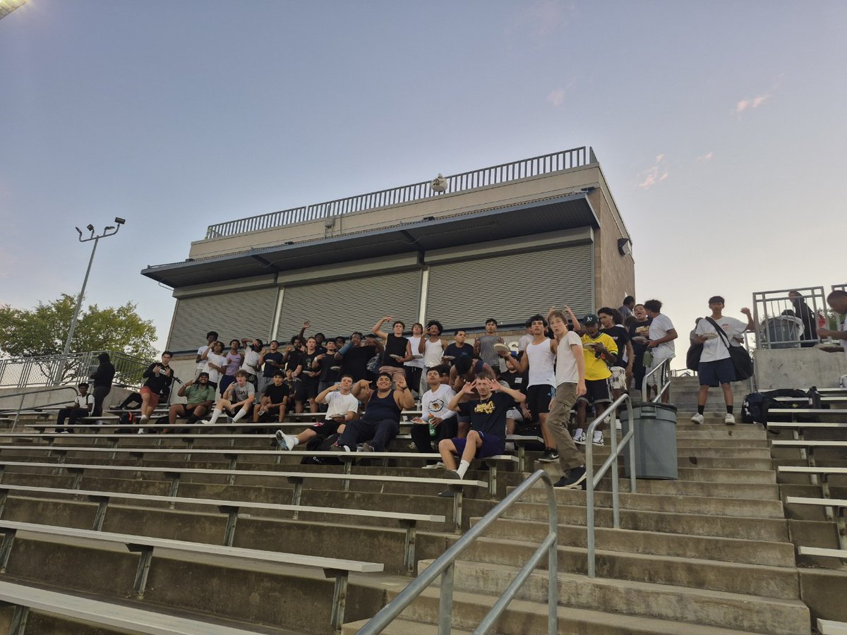 Week 1 team dinner. TGIF. Let's go!

#RHSWolverinesFB #TGIF