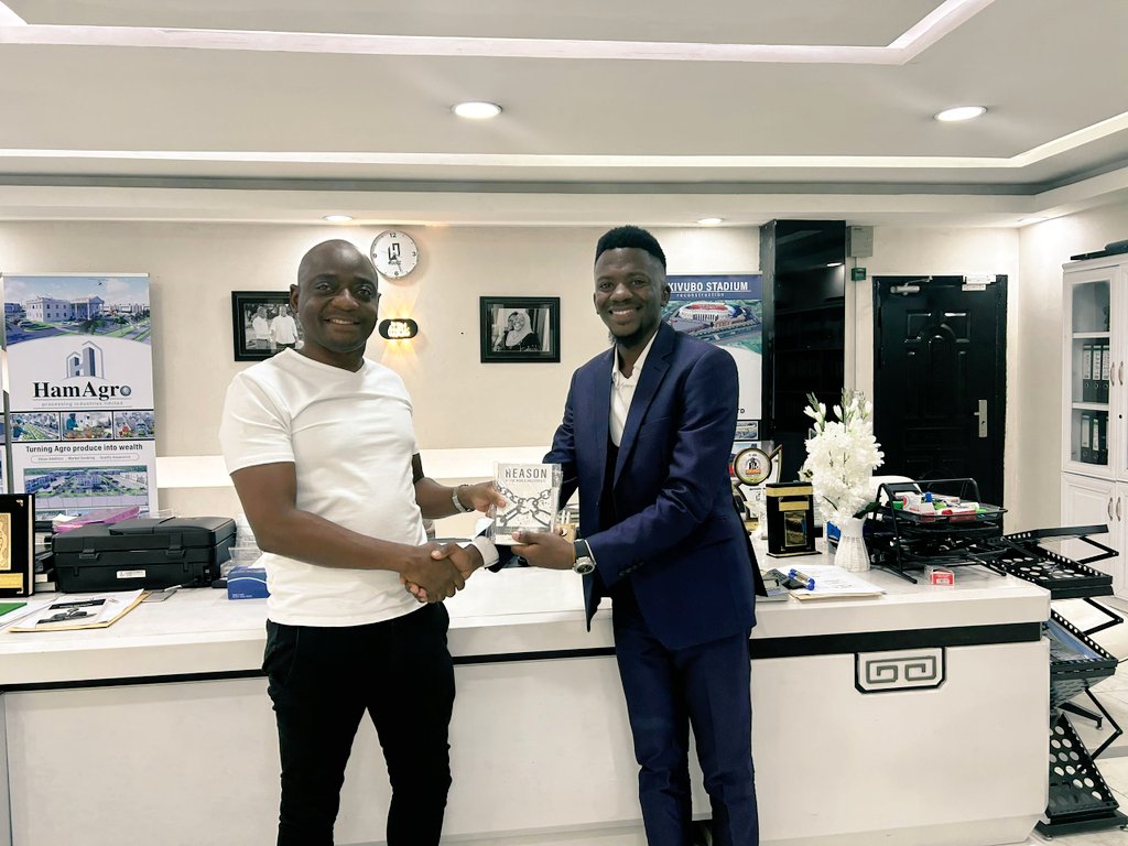 Sometime last year with <a href="/KiggunduHamis/">Dr. Hamis Kiggundu</a> which broadened my perspective on agro-processing. Key takeaway: the true gateway to international markets is built by strengthening grassroots systems. When we empower local supply chains with structure and insight. <a href="/RoyCoffee/">ROY COFFEE PROCESSORS & EXPORTERS CO.LTD</a> <a href="/paceidug/">PACEID</a>