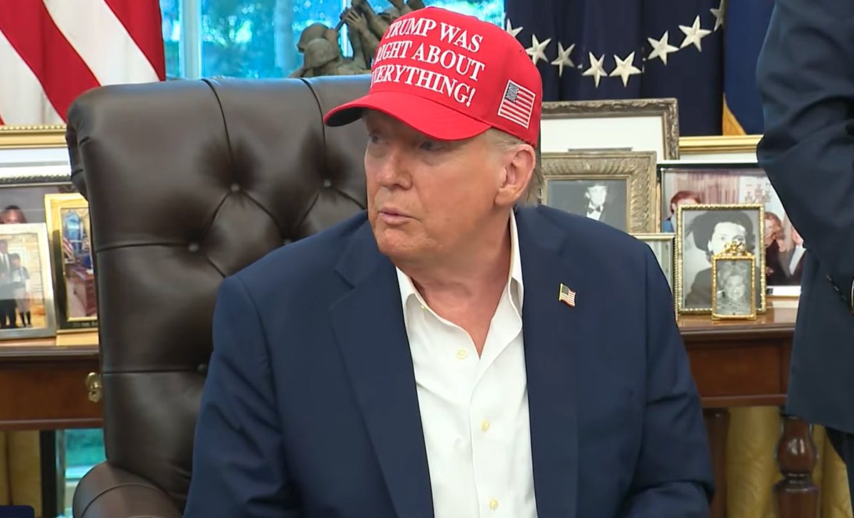 Trump reacts on Russian air strike hitting US factory in Ukraine: "I'm not happy about it...I'm not happy about anything about that war... We'll see what happens. I think over the next two weeks, we're going to find out which way it's going to go."