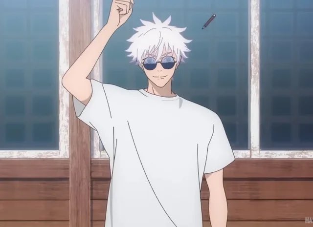Guys they did this Gojo look