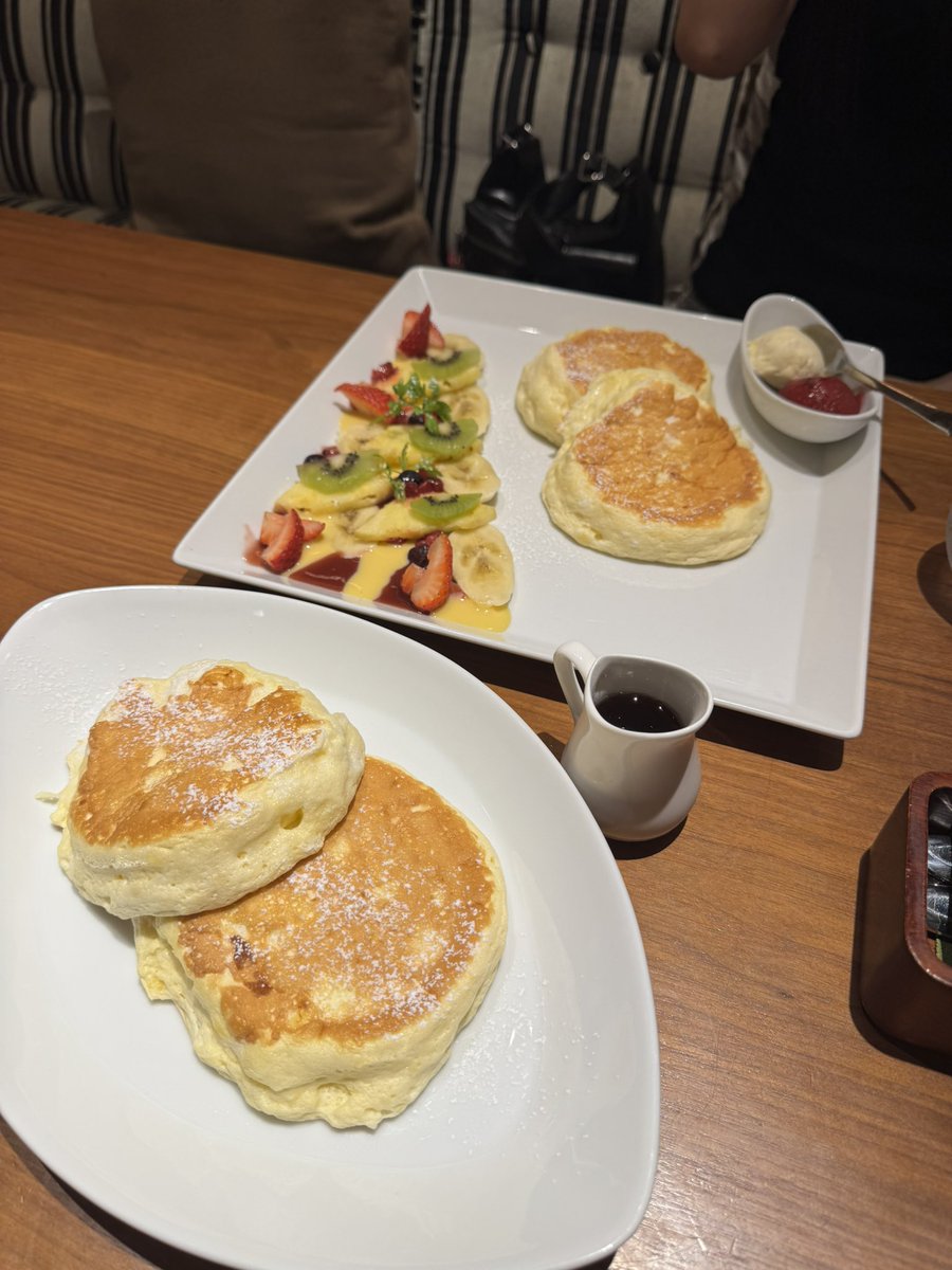 岡山カフェ むさしのもりのパンケーキがふわとろしてて最高に美味しい👍

 #岡山カフェ  #むさしのもり  #岡山グルメ 
 #北長瀬  #岡山都市伝説