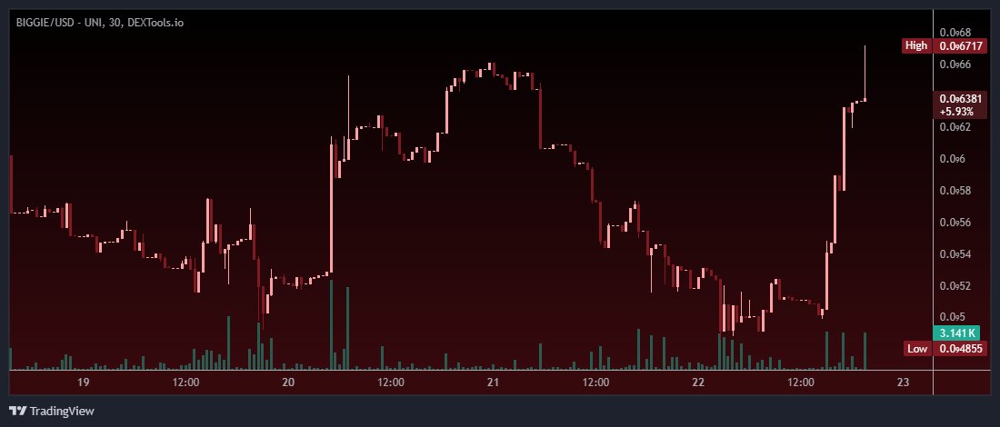 GoonrichGirl's tweet image. $BIGGIE wants to kick off a strong new push—let’s make it happen! 💹