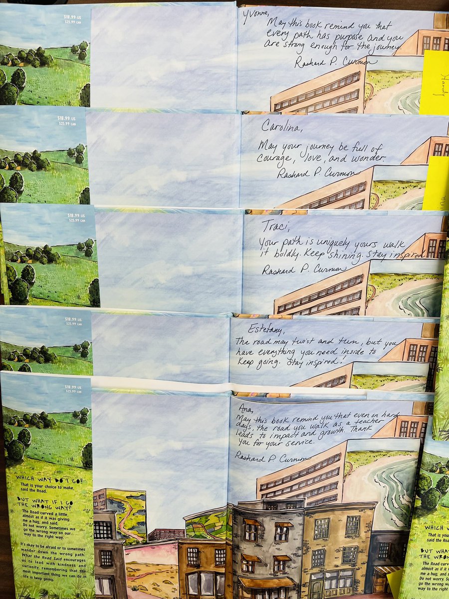 Excited to gift this great book to our team of teachers as we start the 2025-2026 school year!