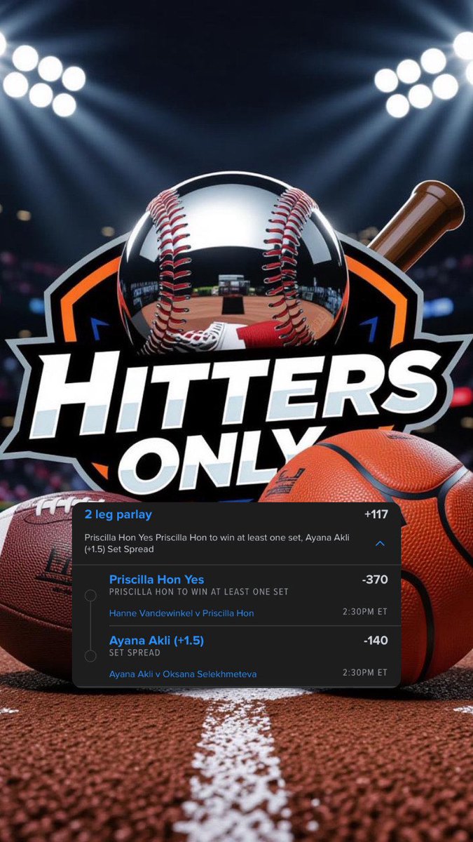 TENNIS 🎾 BUILDER 
UNIT : 1U
gambly.com/share-bet/hyWl…+💥