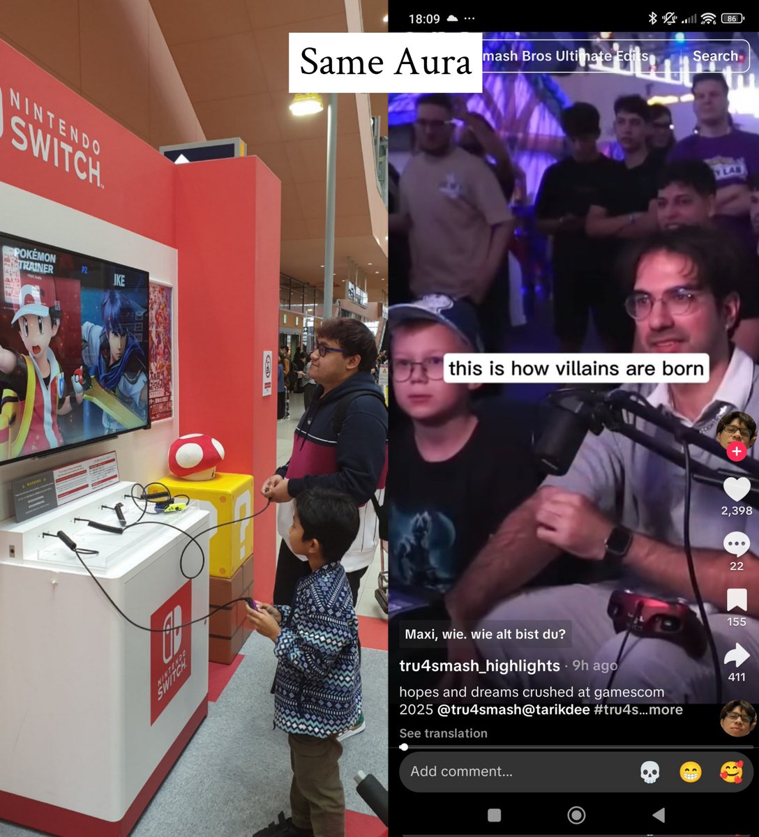 Das war legit mein erster Gedanke