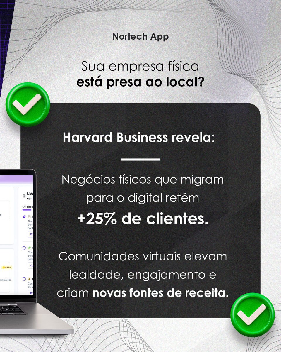 NortechApp's tweet photo. O poder das comunidades vai além da transformação de negócios físicos. Mesmo empresas digitais perdem engajamento e vendas sem uma comunidade forte!

Na Nortech, voce tem a estrutura e apoio para construir e escalar comunidades estratégicas. 

Pronto para multiplicar resultados? https://t.co/8yzTgc9mkI